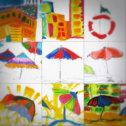 Portugal 2011 — Beach Umbrella Postcards